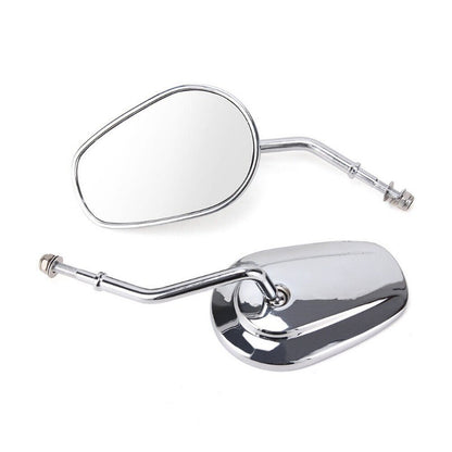 Para Harley Dyna Electra Glide Fatboy Iron 883 Road Glide Sportster 883 1200 Softail Espelhos Laterais Retrovisores de Moto