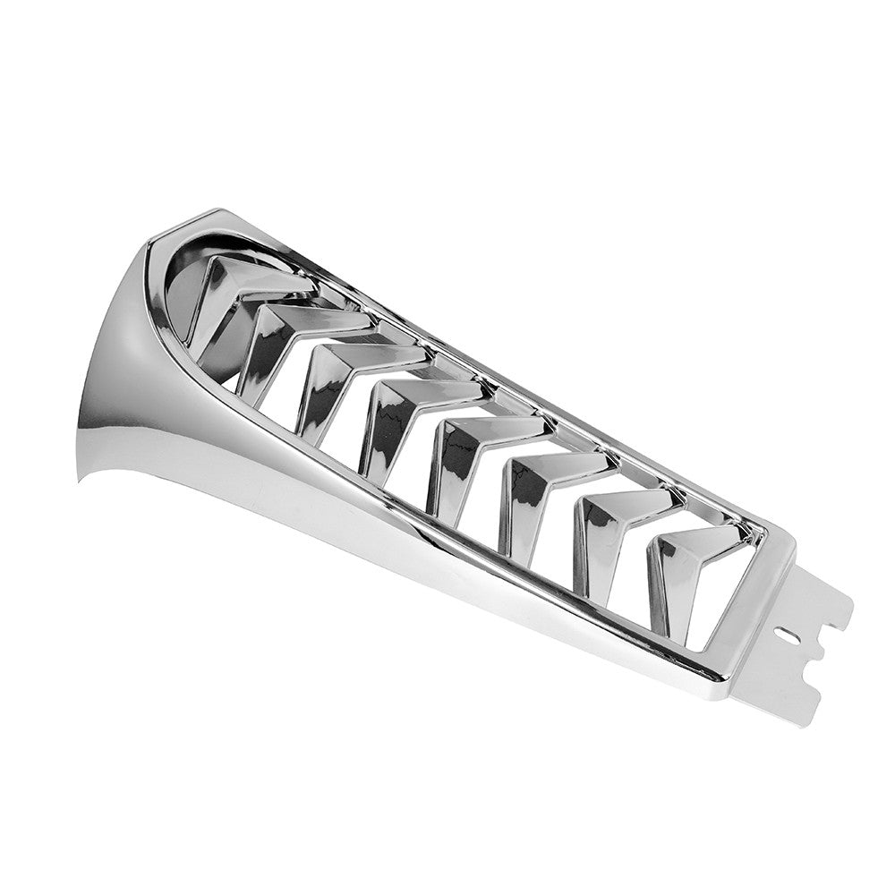 Tampa Frontal Inferior do Radiador ABS da Motocicleta Carenagem de Queixo Spoiler Cromado/Preto para Harley Softail Street Bob Breakout