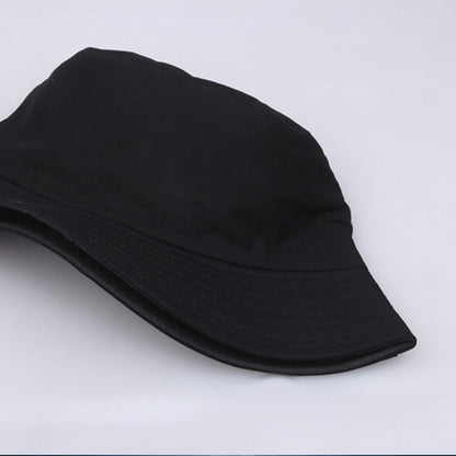 Chapéu Bucket de Algodão com Letra "N" para Homens e Mulheres Chapéu de Pescador Ajustável Estilo Simples Proteção Solar Suave Casual para o Dia a Dia ao Ar Livre Presente