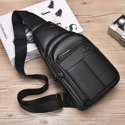 Luxury Brand Kangaroo Leather Men Chest Bag Travel Hiking CrossBody Bag Male Messenger Bag For Men Leather Chest Pack Sling Bag