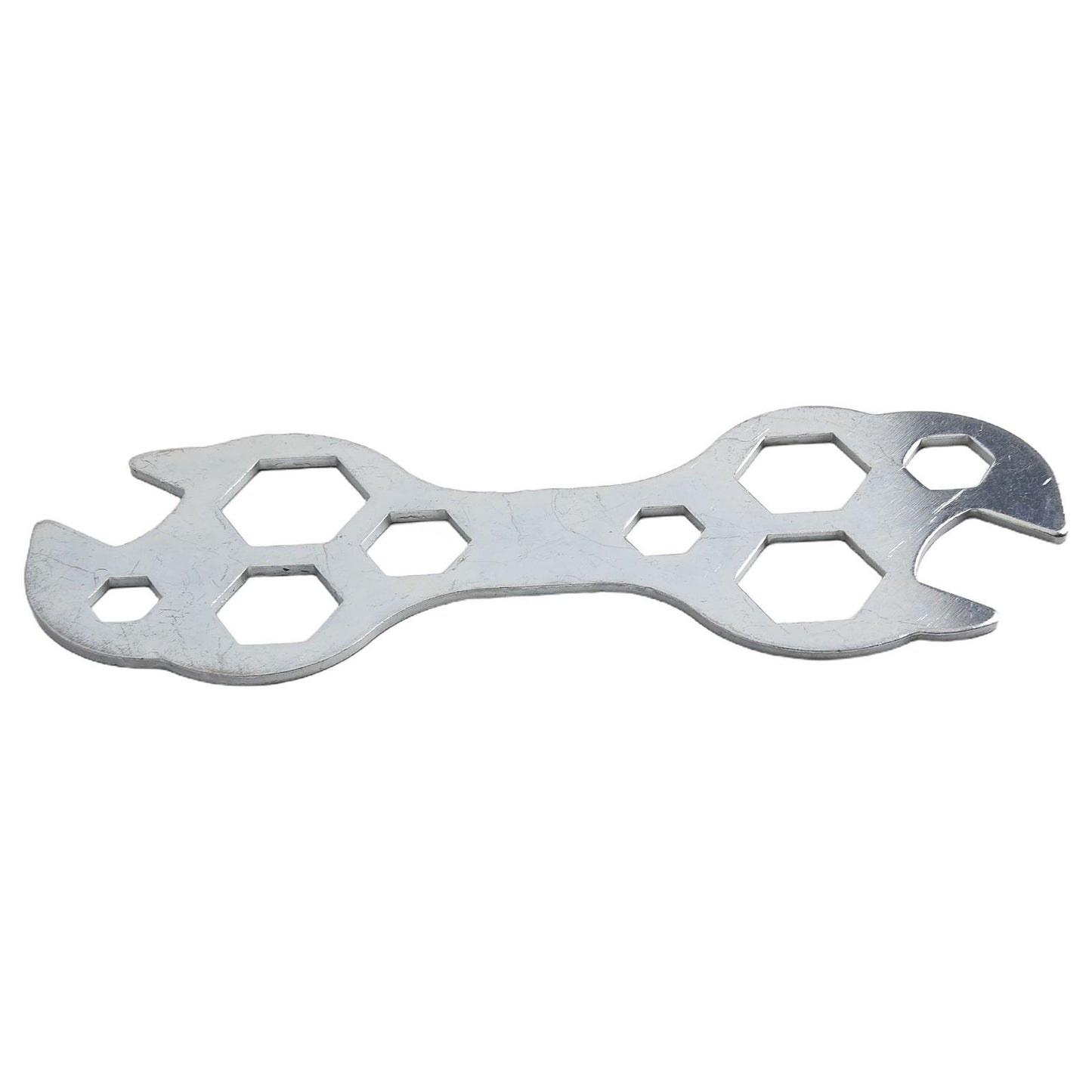 Chave Sextavada Mini de Aço Chata 10 em 1 8-17mm Chave Allen para Bicicleta Ferramentas de Reparo Ferramenta Manual Doméstica para Materiais de Reparo
