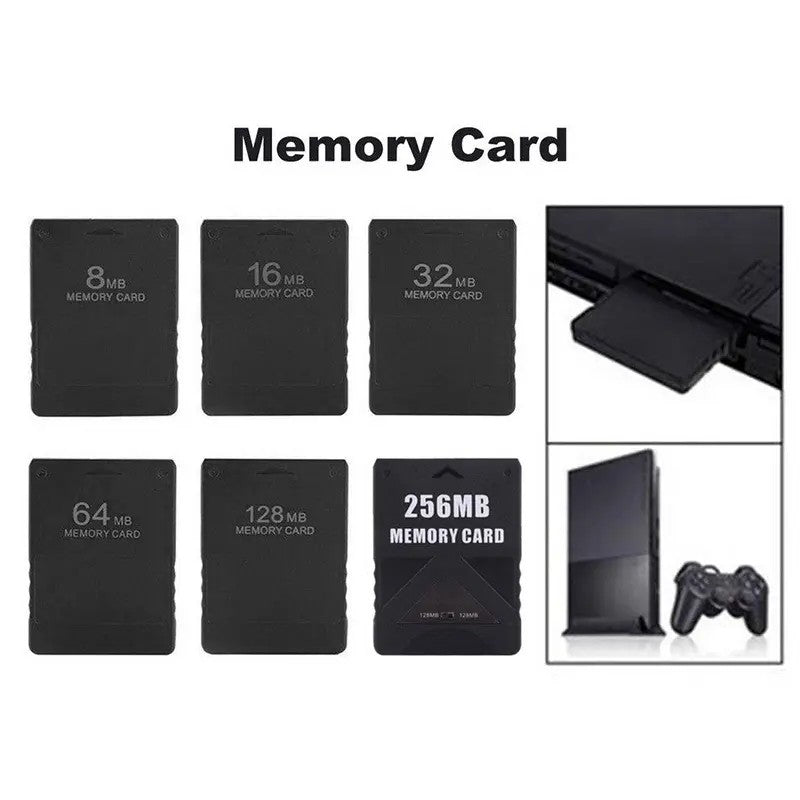 Cartão de Memória 8M/16M/32M/64M/128M/256M para PS2 Cartão Estendido Salvar Dados de Jogo Módulo Stick para Console PS2