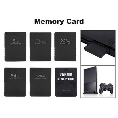 Cartão de Memória 8M/16M/32M/64M/128M/256M para PS2 Cartão Estendido Salvar Dados de Jogo Módulo Stick para Console PS2