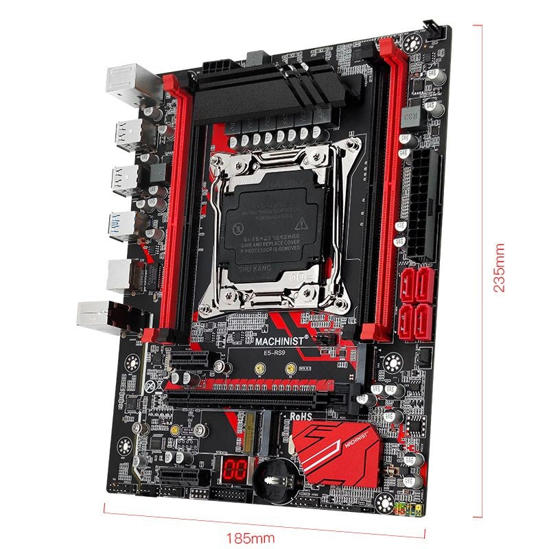MACHINIST RS9 X99 Motherboard Kit LGA 2011-3 Set Xeon E5 2680 V4 CPU + DDR4 16GB RAM Memory Combo NVME M.2 four channels
