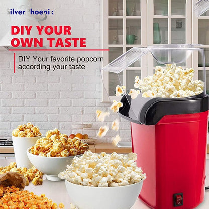Household Popcorn Makers Mini Popcorn Machine Electric Appliance Machine Fully Automatic Popcorn Machine For Kitchen