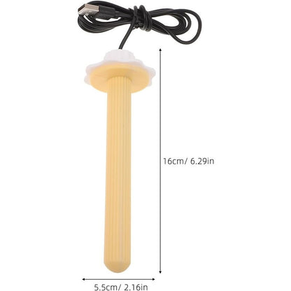 2025 Estilo Quente 2Pcs USB Poleiro Aquecido Para Papagaio Estação de Aquecimento para Calopsitas Periquitos Acessórios de Gaiola de Pássaros Papagaio