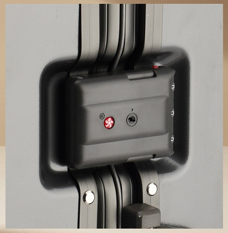 20"/22"/24"/26"/28" Suitcase Fashoin Rolling Luggage Travel Aluminum Frame Case with Wheel Alloy Trolley Bag 20'' Carry-On Cabin