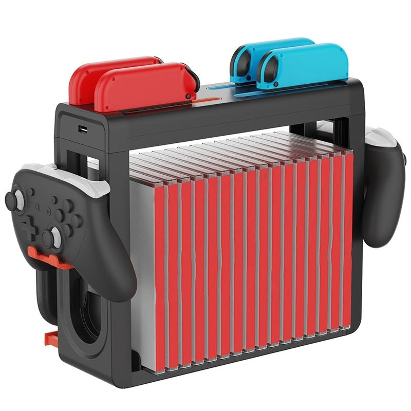 Ipega PG-SW2027 For Switch 1/2 Storage Organizer Dock With 8 For Joy-Con Controllers, Pro Controller, And Game Storage Tower