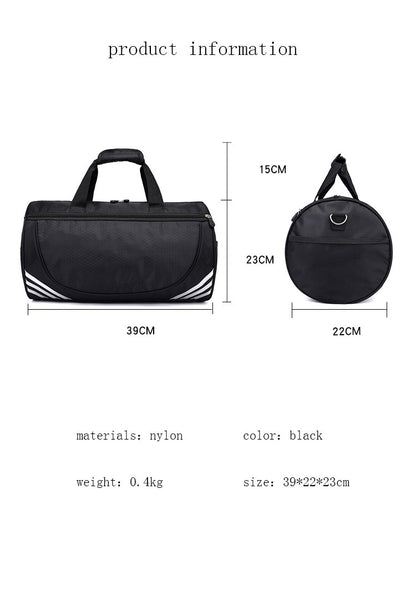 Unisex Waterproof Nylon Travel Handbag Men Weekend Shoulder Bags Vintage Casual Duffel Weekend Bag Women Overnight Packing Cubes