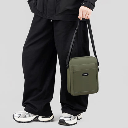 2025 Chic Men’s Waterproof Multifunctional Crossbody Bag Multi-Color - Organized Pockets Shoulder Bag for Daily/Commute