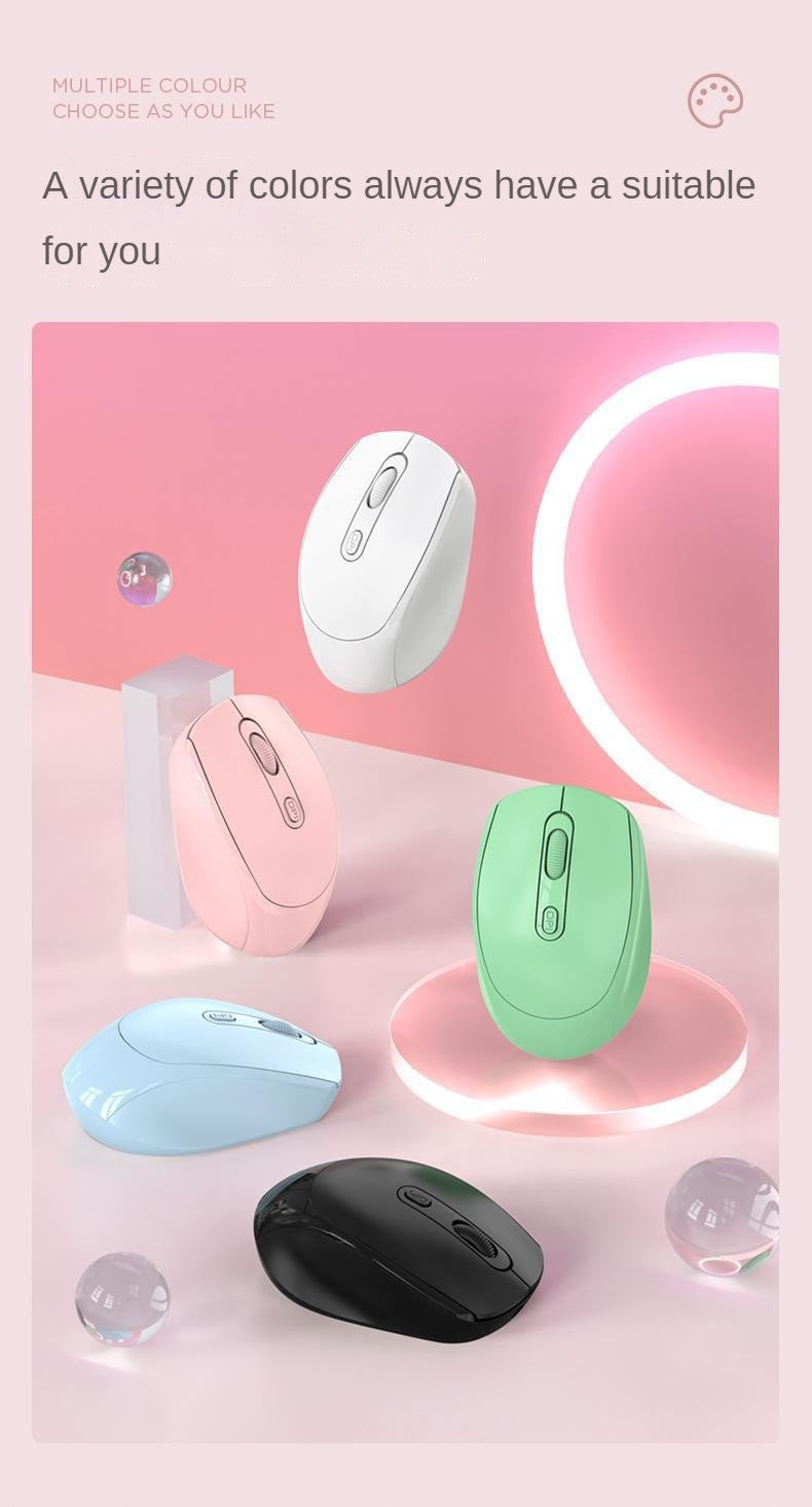 MINGCVIL Wireless Mouse RGB Rechargeable Bluetooth Mice Wireless Computer Ergonomic Gaming Mouse for Laptop PC adjustable DPI