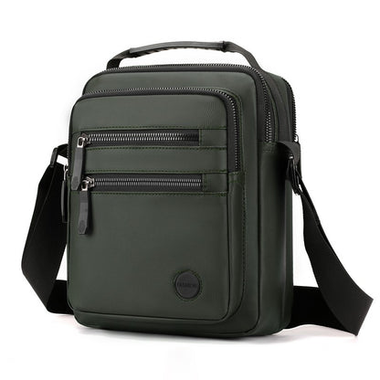 Fashionable Men's Crossbody Bag, Adjustable Shoulder Strap, Multiple Pockets, Business Bag, Commuting Bag, Daily Bag, Etc