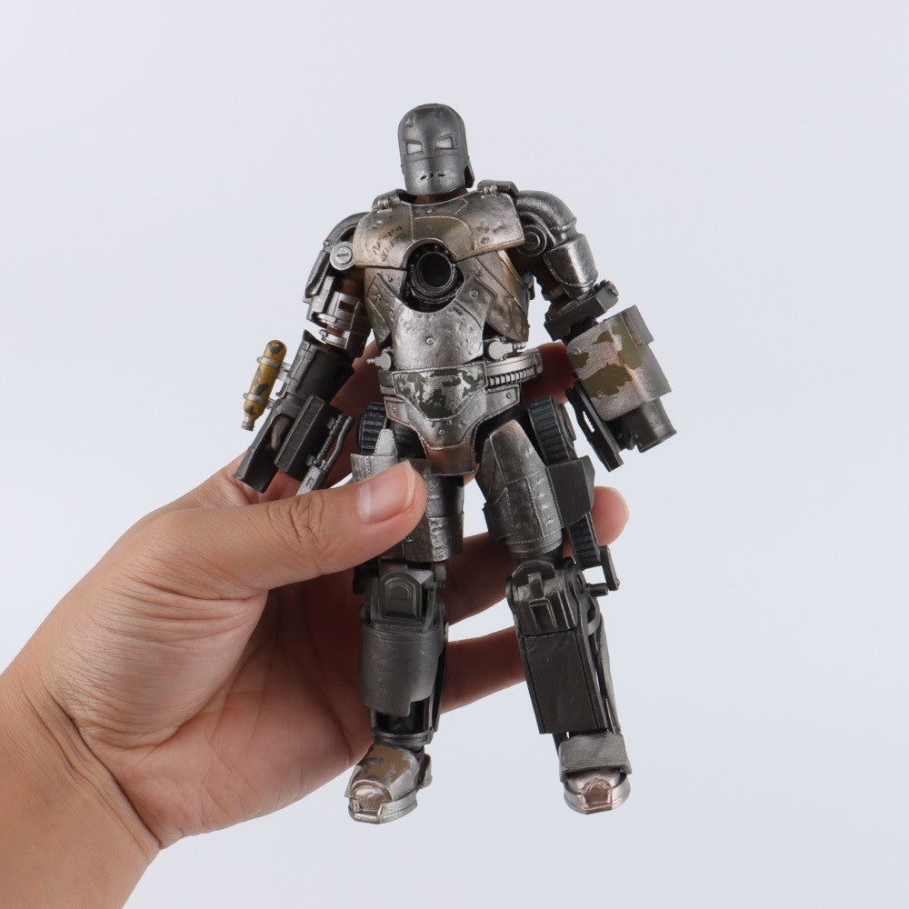 ZD Toys Homem de Ferro Série Articulado MK1 MK2 MK3 MK4 MK5 MK6 MK7 MK42 MK43 MK50 Boneco de Ação do Filme 7 Polegadas Bonecas Mark