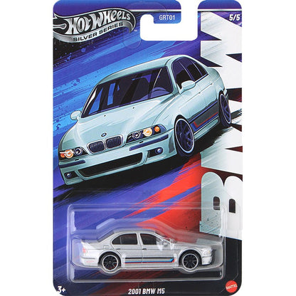 Hot Wheels GRT01 BMW M1 M2 M3 M4 M5 Alloy Car Models Set - 1:64 Scale Diecast Collection, Limited Edition Gift for Adults Kids
