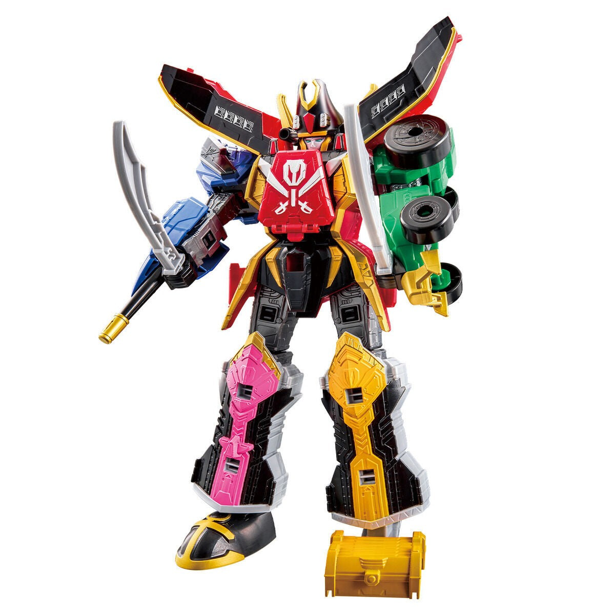 Em Estoque Original Bandai Dxrobo Universe Power Rangers Zord Gao King Daizyujin Kaizoku Gattai Gokai Oh Bonecos de Ação Presentes
