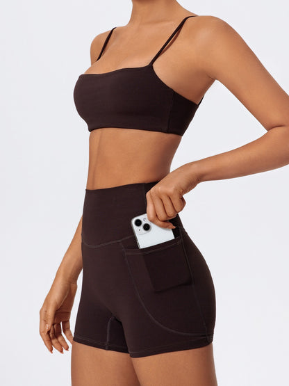 Ctenkevet Sling Yoga Bra Women Gym Workout Push Up Brassiere Female Outdoors Sports Underwear Women Fitness Shockproof Crop Top