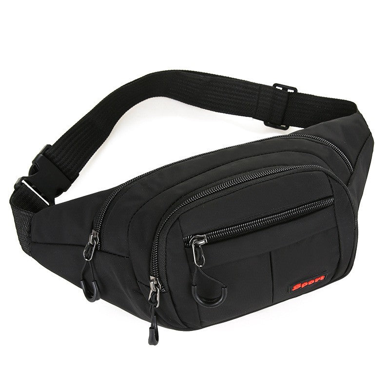 Large-Capacity Sports Single-Shoulder Bag - Anti-Theft Running Waist Pack, Multi-Functional Oxford Cloth Crossbody Bag