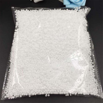 14000Pcs Polystyrene Filler Styrofoam Balls Bottle DIY Snow Mud Accessorie Small Tiny Foam Beads for Gift Box Balloon Decoration