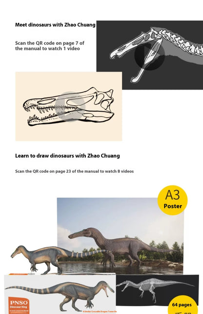Suchomimus Tabo Dinossauro Rei Modelo de Simulação de Crescimento Companheiro Brinquedo 67 Enfeite de Mesa Portátil Coleção Presentes de Férias