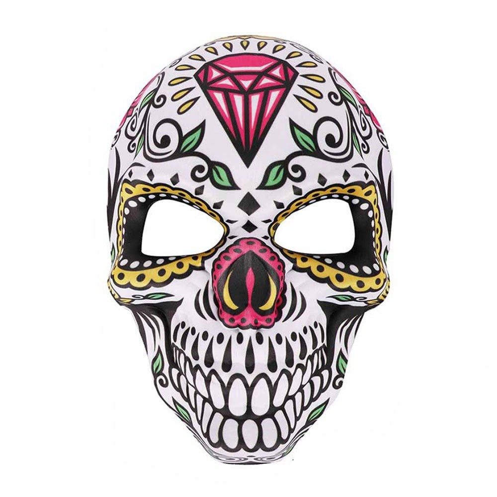 Adult Halloween Skull Mask Novelty DIY Cosplay Mask Full Face Day of The Dead Masks