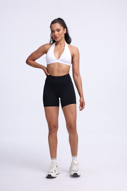 DIAS FIT JOY -Neck Hanging Neck Naked Feeling Yoga Bra for Running Fitness Cycling - Breathable Comfortable Sports Bra for Women