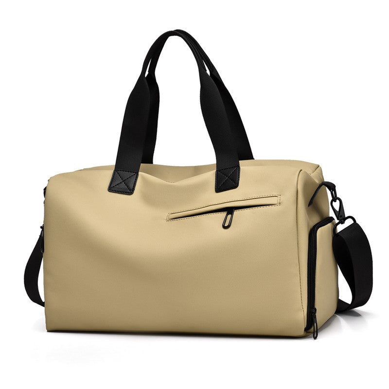 Black Adjustable Strap Crossbody Bag?Fitness bag?traveling bag?with Zipper Pockets  Ideal for Sports & Casual Outings