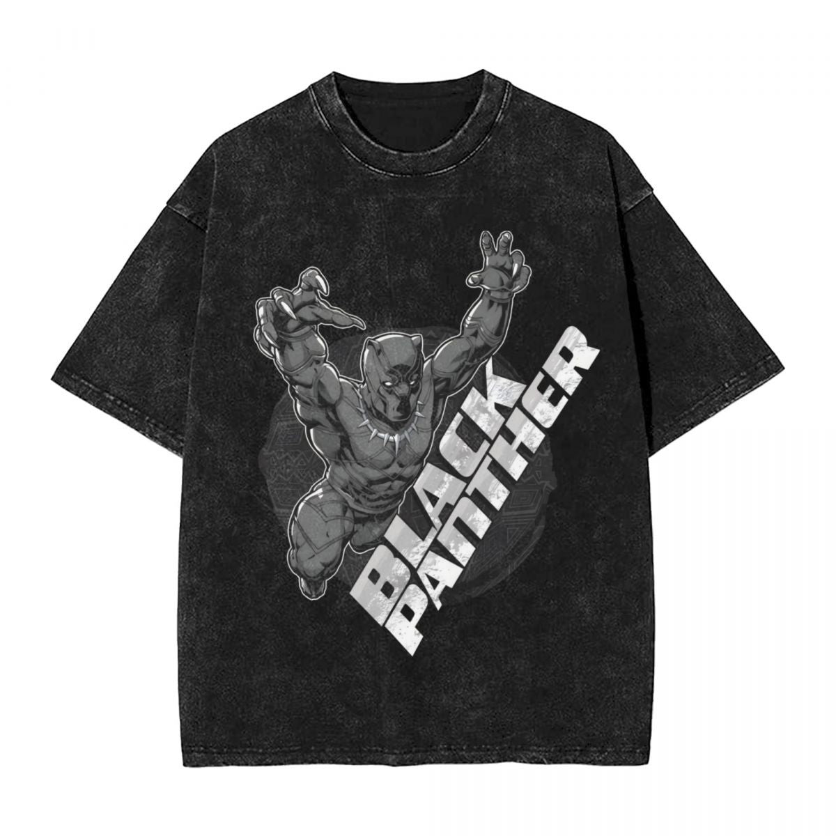 Men's Frgrt T Shirt Black Panther 100% Cotton Clothing Humorous Short Sleeve Crew Neck Tee Shirt 6XL T-Shirts