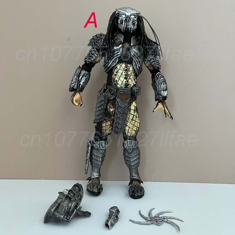 Figura de Alienígena, Máscara de Predador Celta, Figura de Predador com Cicatriz, Figura de Ação de Alienígena, Brinquedos de Modelo, Boneca Articulada, Presente de Natal