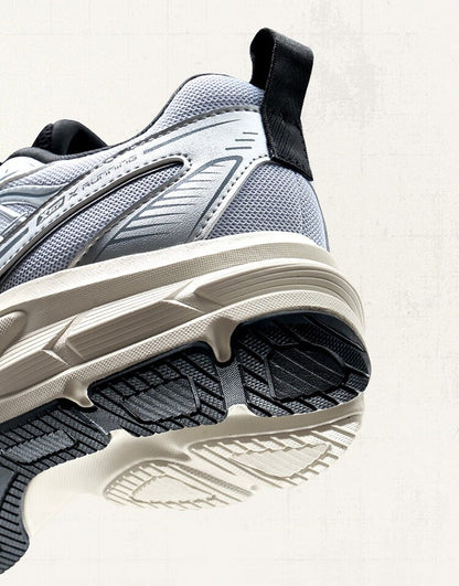 Xtep Juechen 6.0 Vintage Running Shoes Male 2025 Spring Shock Absorption Sports Shoes Street Daily Leisure Sneakers 875119110027