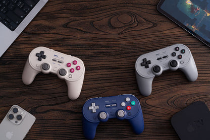 8BitDo Pro 3 Bluetooth Gamepad for Switch 1/2, Windows, Apple, Steam Special Edition Wireless Game Controller with TMR Joysticks