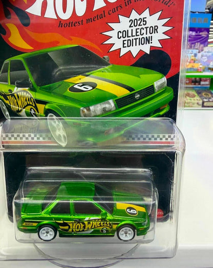 Hot Wheels Original 2025 Coleção de Colecionador Carro Modelo 1/64 91 NISSAN SENTRA SE-R Porsche MERCEDES-BENZ UNIMOG Modelos em Liga Presentes