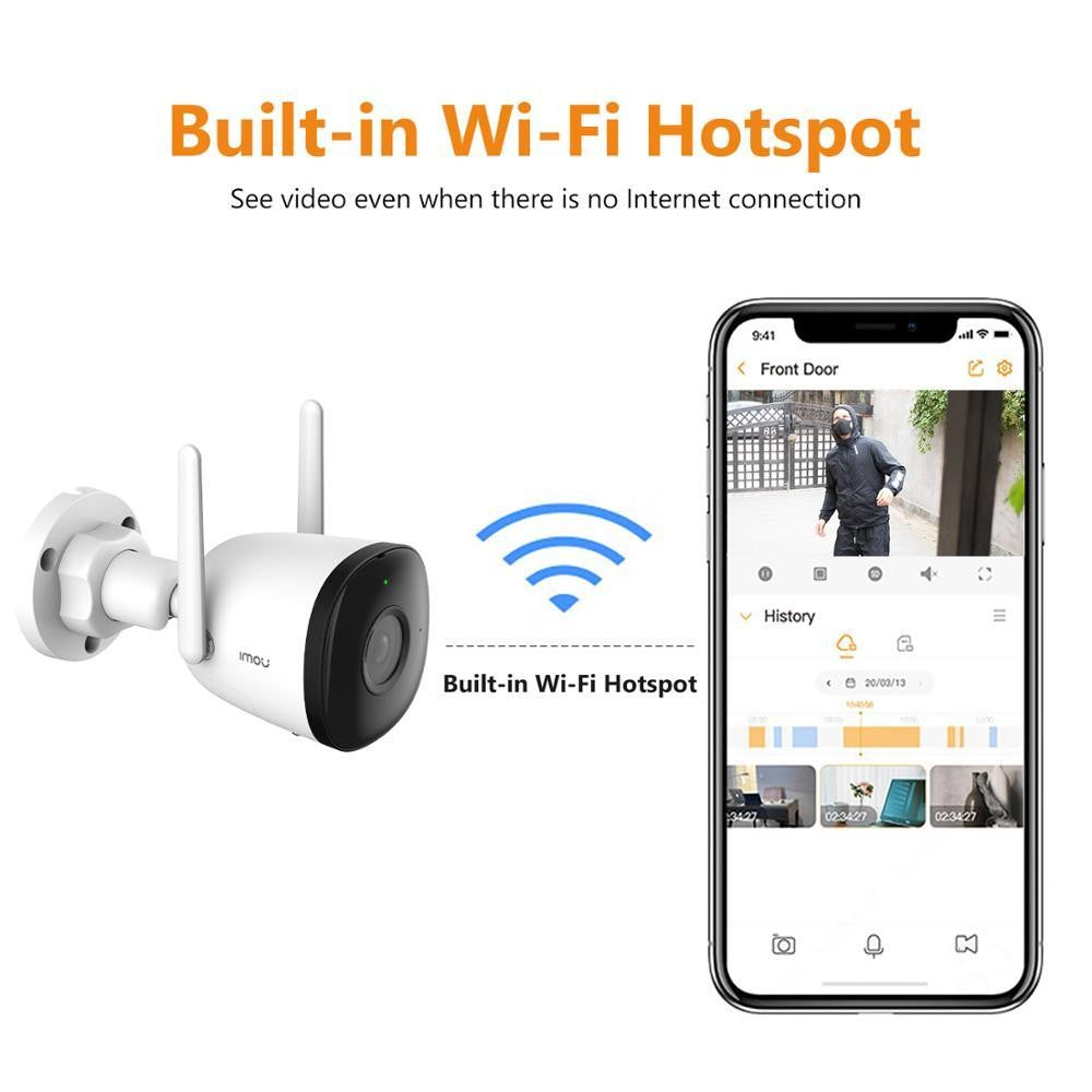 IMOU Outdoor Bullet 2C 5MP Wifi Camera Weatherproof AI Human Detection Outdoor Surveillance ip Camera