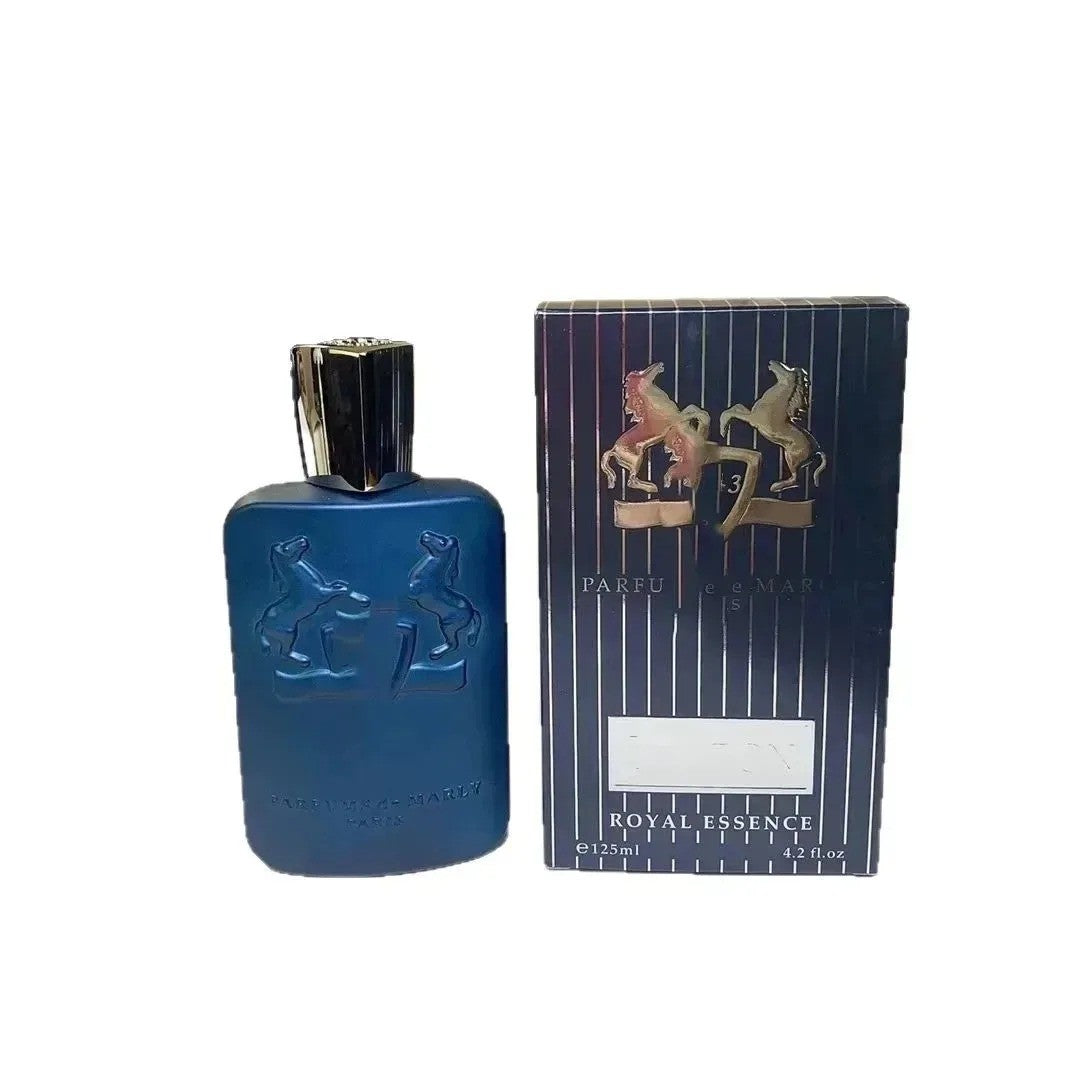 Perfume Clássico de Luxo Masculino 125ml Grande Capacidade Floral Amadeirado Fragrância Colônia Longa Duração Leve Eau De Parfum