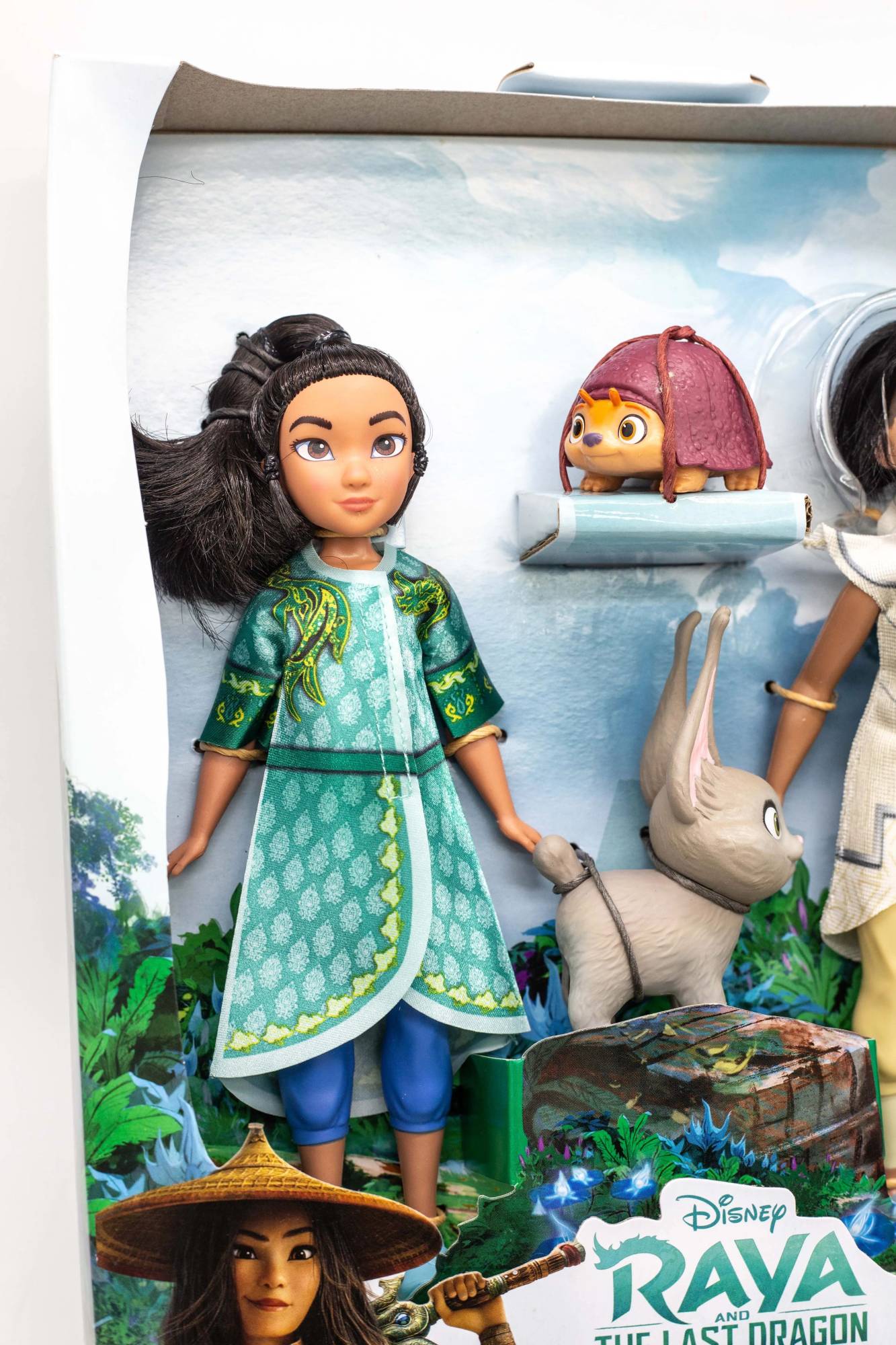 Hasbro Original Disney Raya e o Último Dragão Coleção Anime Figura de Ação Modelo Brinquedo Presente de Aniversário para Meninos e Meninas
