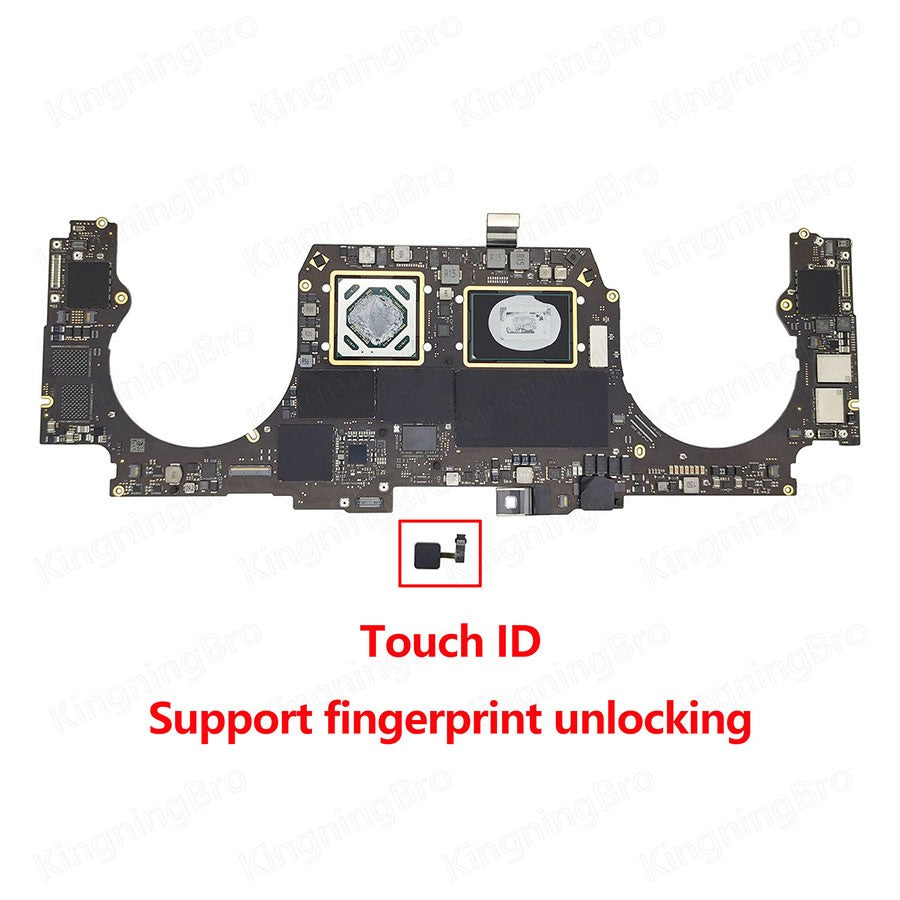 Placa-mãe Original A2141 i7 i9 16 GB 32 GB para MacBook Pro 16" A2141 Placa Lógica com Touch ID 2019 820-01700-A