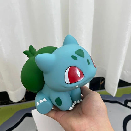 Pokemon Pikachu Figura Grande Charmander Eevee Ibrahimovic Porkby Squirtle Modelo de Boneco Estatueta Brinquedo Enfeite Presentes Surpresa