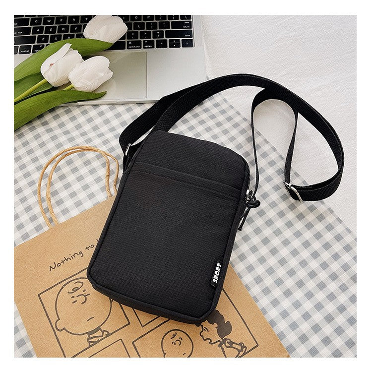 New Fashion Mobile Phone Bag Women's Messenger Bag All-match Mini Small Crossbody Bag Hanging Neck Coin Purse Vertical Handbag