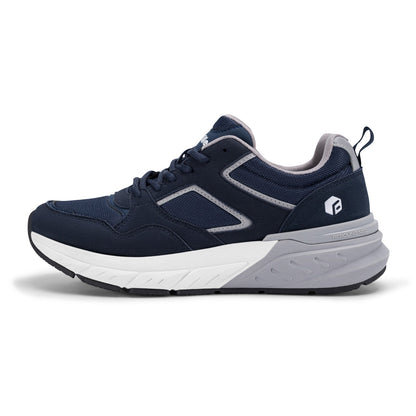 Tênis de Corrida Masculino FitVille Mais Novo 4E de Largura com Suporte de Arco para Pés Chatose Alívio da Dor no Calcanhar Fascite Plantar