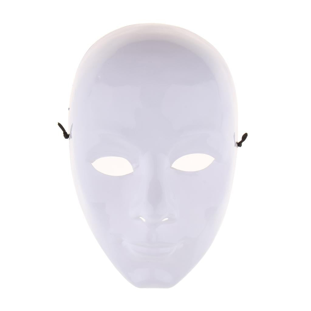 DIY Unpainted Face Masquerade Costume s for Party Decoration Accessories