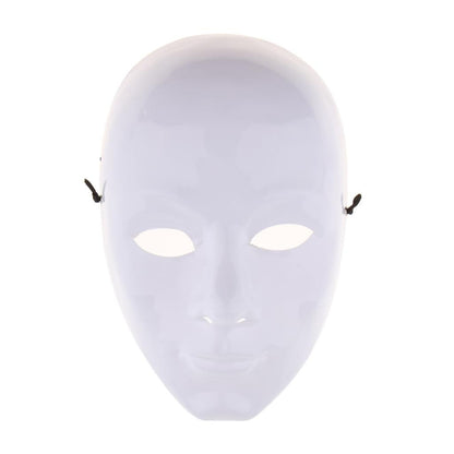 DIY Unpainted Face Masquerade Costume s for Party Decoration Accessories