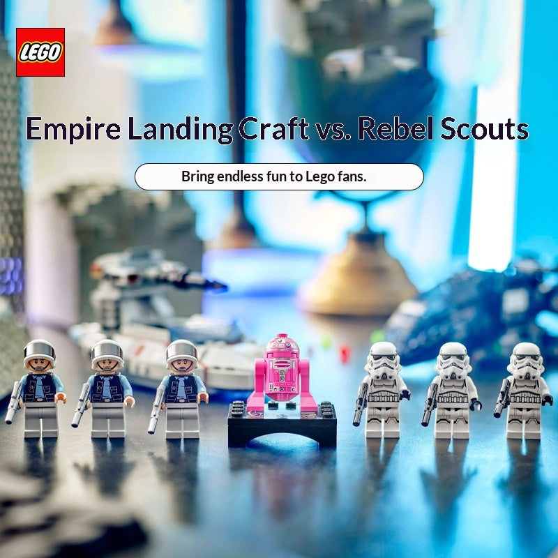 Lego Star Wars 40755 Barco de Reconhecimento de Batalha da Nave de Pouso Blocos de Montar de Brinquedo de Presente para o Dia dos Meninos