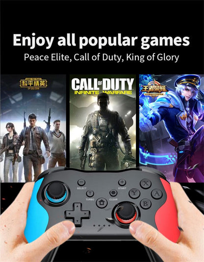 GAMINJA MG25Z Wireless Controller Bluetooth Gamepad For Nintendo Switch PS3 PC Joystick Dual Vibration Gamepad Lag Free