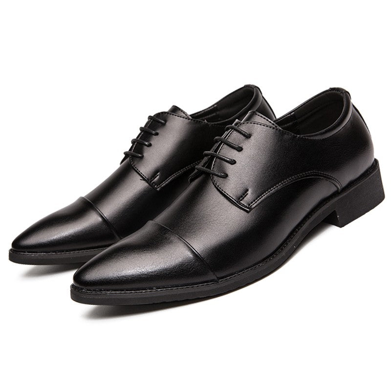 Men's Dress Shoes Classic Casual Business Leather Shoes Men Retro Office Wedding Leather Formal Social Brogues Shoes For Men