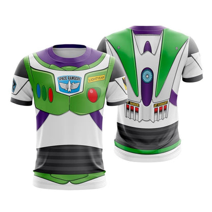 Disney Toy Story Costume T-shirt Woody Buzz Lightyear Zurg Jessie Cosplay Costume Shirt for Men Disney Halloween 3D Print Tee