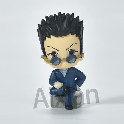 Aixlan GON FREECSS Boneco 4 PEÇAS SET Q Versão HUNTER X HUNTER Boneco de Ação PVC Presente de Natal Amine Estatueta Colecionável