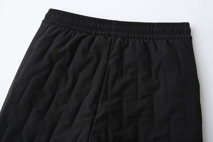 Plus Size Winter Thickened Slimming Warm down Cotton Pants Large Size Casual Trousers for plus Size Women Harlan Style Drawst...