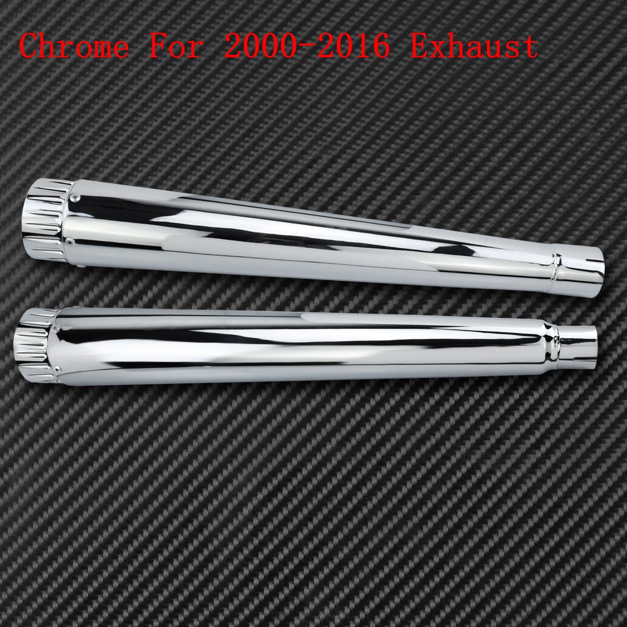 Motorcycle Megaphone Slip-On Mufflers Exhaust Pipes For Harley Touring Road Glide FLT Street Glide FLH Ultra Limited 2000-2020