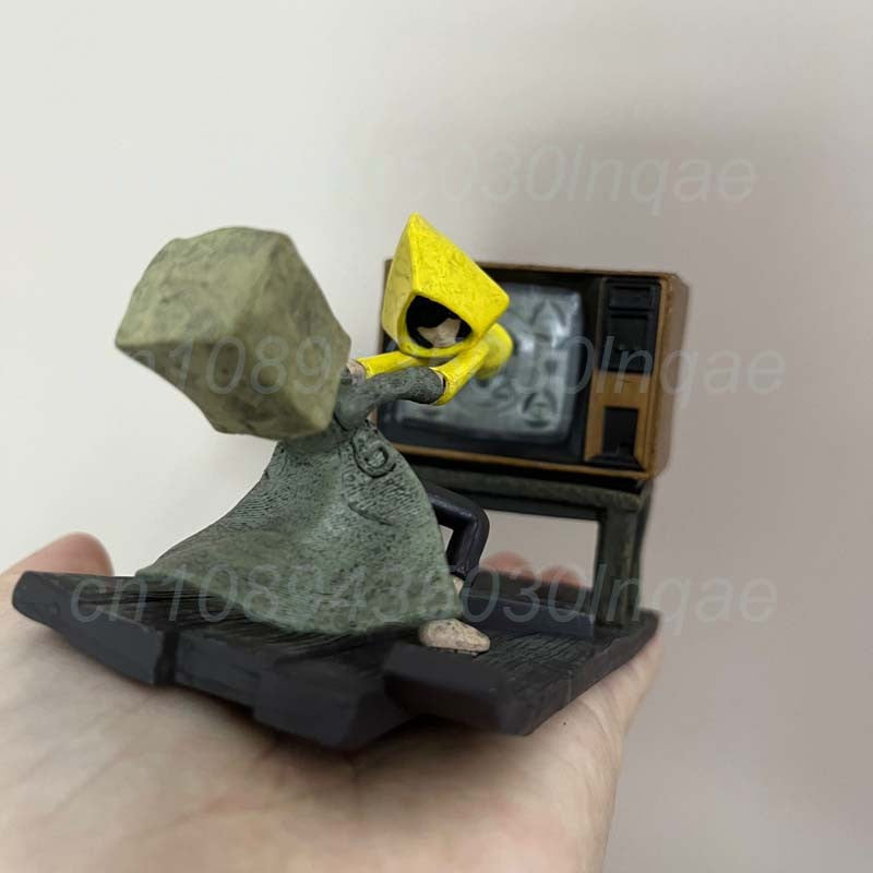 Jogo Quente GK Little Nightmares Anime Figure Six Maya Yamaoka Mono Action Figure Modelo Brinquedos Presente de Natal Decoração de Quarto