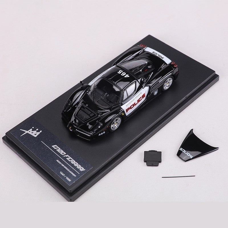 Rei Modelo 1:64 Edição Enzo Figura Simulação Liga Abre-Tampa Miniatura Die-Cast Carro Modelo Personalizado Brinquedos Presente Ornamento Colecionável