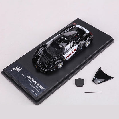 Rei Modelo 1:64 Edição Enzo Figura Simulação Liga Abre-Tampa Miniatura Die-Cast Carro Modelo Personalizado Brinquedos Presente Ornamento Colecionável